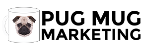Pug Mug Marketing Logo